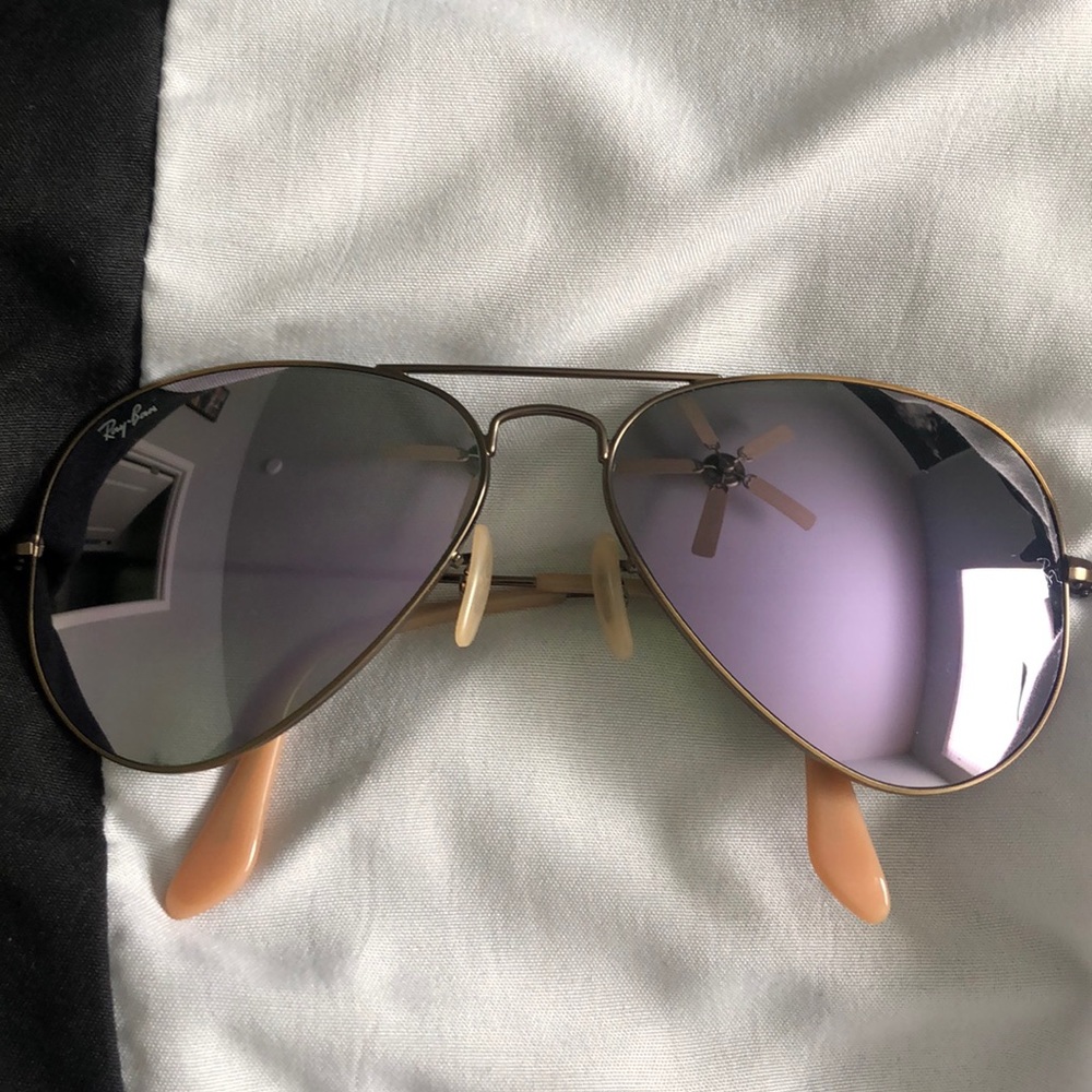RayBan Aviator 58 Lilac